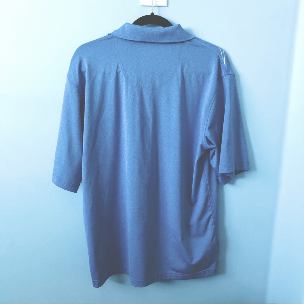 COPY - Kirkland blue performance polo Moisture Wicking Active Golf Polo M - Picture 3 of 6